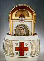Red Cross Egg detail